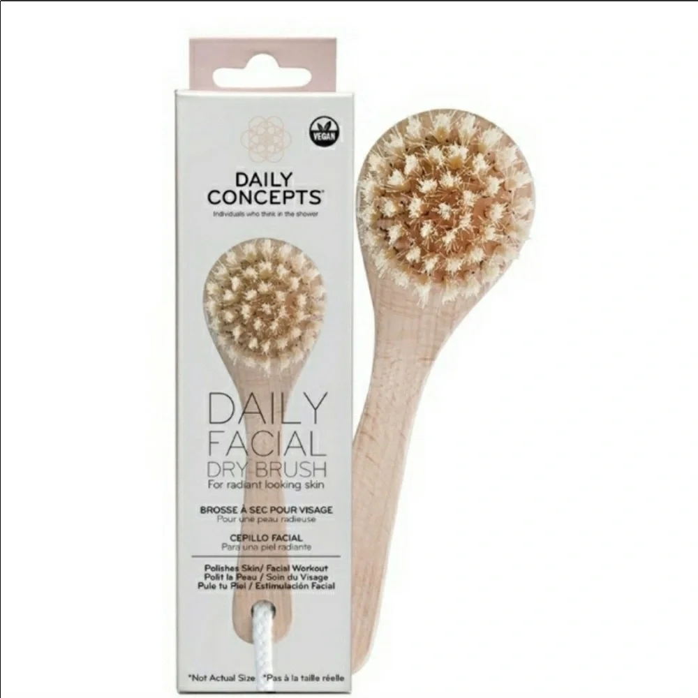 Daily Concepts Facial Dry Brush, Facial Brush